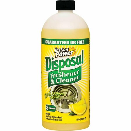 SCOTCH 33.8 Oz. Instant Power Lemon Scent Disposer and Liquid Drain Cleaner 1501